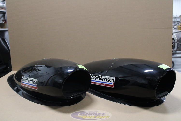 USED Carbon Mach 10 Hood Scoops