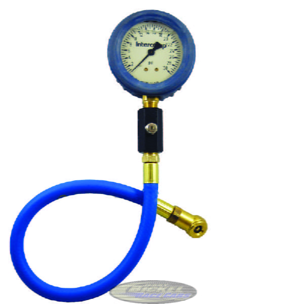 2.5" LIQUID-FILLED AIR PRESSURE GAUGE (30PSI)
